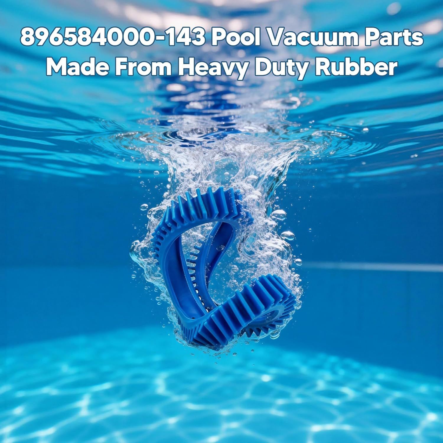 896584000-143 Blue ront Tire Kit with Super Hump Replacement or Haywood Poolvergnuegen Select Pool Cleaners and Perectly Compatible with Hayward Phoenix Cleaners 2 Pack