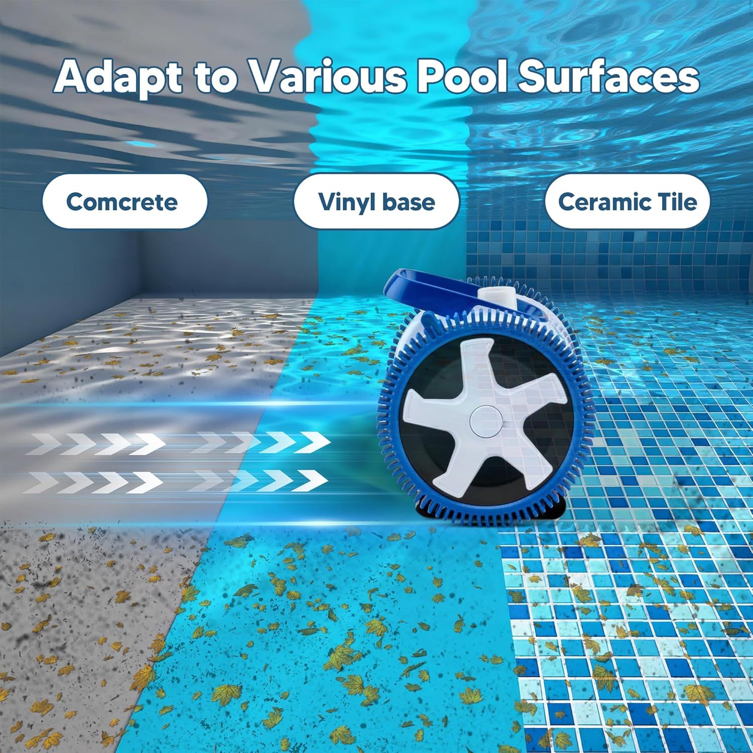 896584000-143 Blue ront Tire Kit with Super Hump Replacement or Haywood Poolvergnuegen Select Pool Cleaners and Perectly Compatible with Hayward Phoenix Cleaners 2 Pack