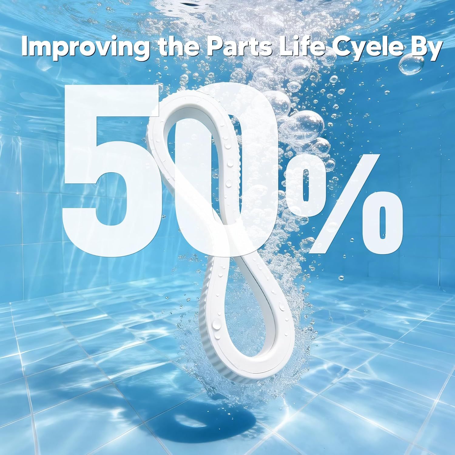 Upgraded Rubber Tire with Treads LLC1 Tire and 360007 Tire Replacement or Pentair Legend Pool Cleaner Wheel Rubber Tires Automatic Pool and Spa Cleaner 4 Pack
