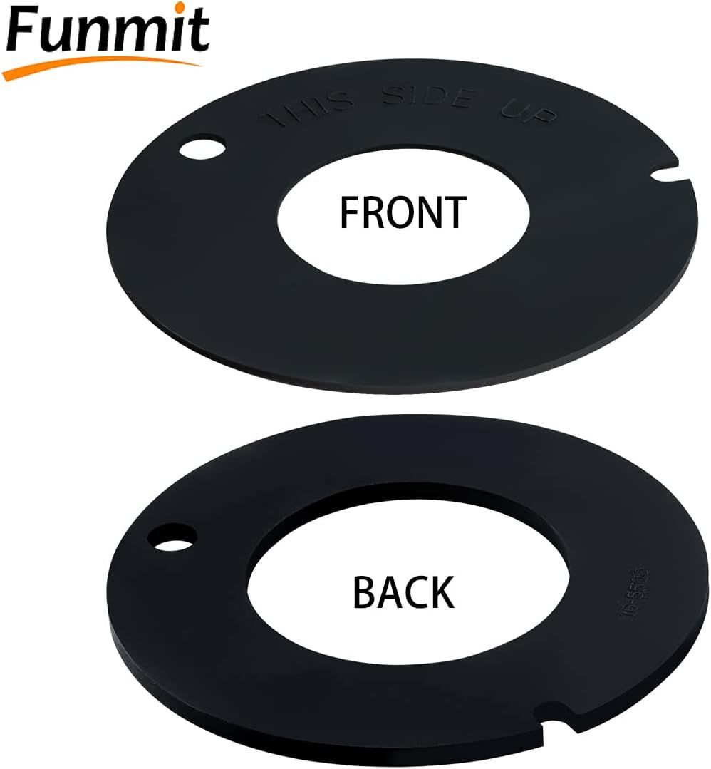 2 Pcs 385311462 & 385316140 RV Toilet Seal Kit Replacement or 510/506+, 510+/1006, 1008/EcoVac, 511H, 548+, 146-149, 2010 or RV Camper Marine Toilet Trailer | Prevent Leakage
