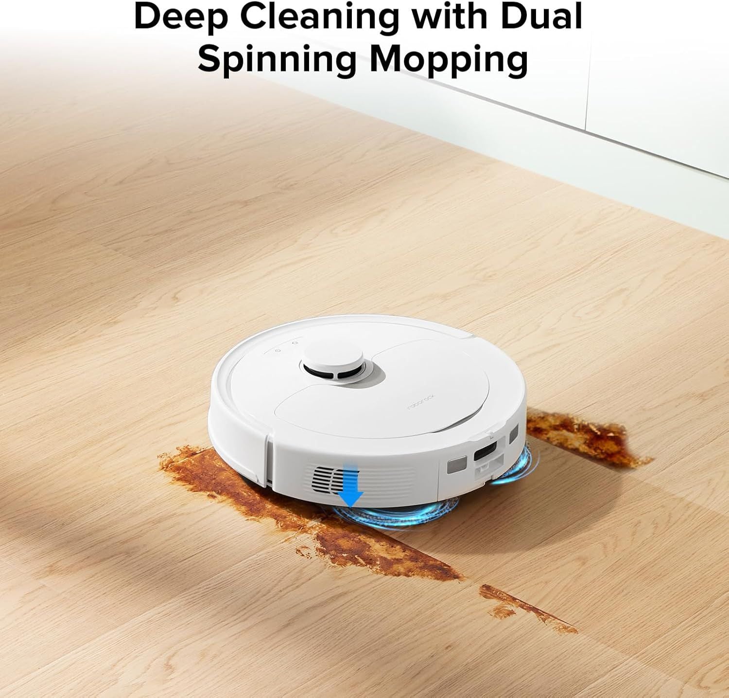 4 Pack Microiber Mop Cloths or Q Revo, Qrevo MaxV, Qrevo S, Qrevo Pro, Qrevo Slim Qrevo S5V Robot Vacuum Cleaner, Mop Pad Replacement Accessories