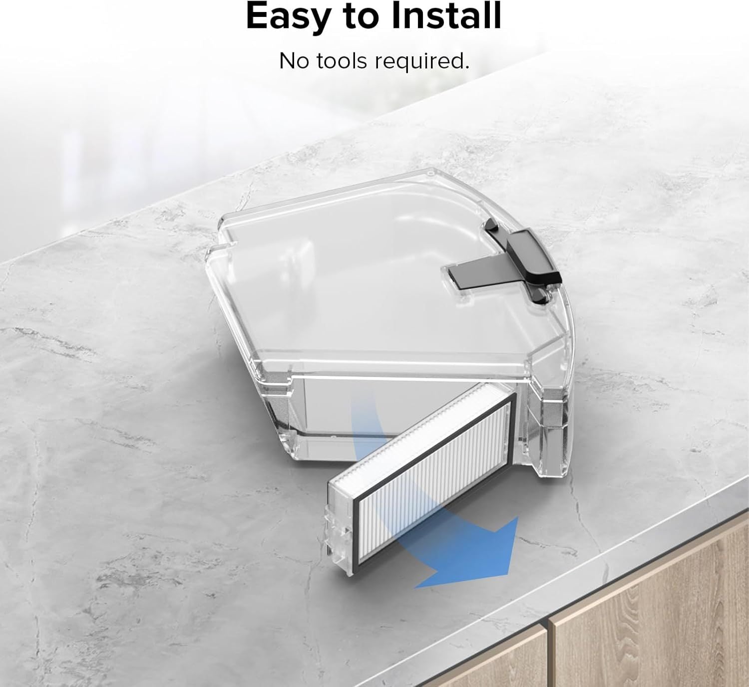 Washable ilter or Q7 Max, Q7 Max+, Q8 Max, Q8 Max+, Q5 Pro, Q5 Pro+, Q5 Max+, Q5 DuoRoller+ Robot Vacuum Cleaners 2Pcs , Replacement Washable ilter or Robotic Vacuum