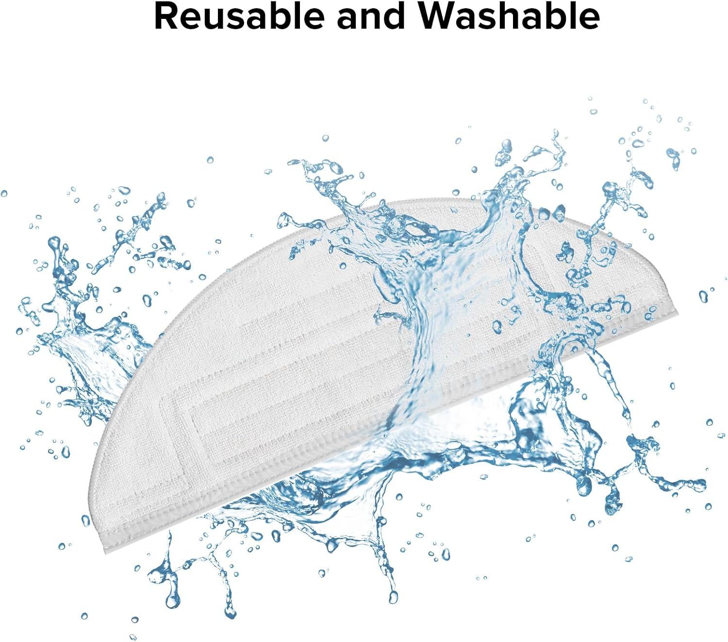 Mop Cloth or S8+ & S8 & S7 MaxV Robot Vacuum 2 Pcs