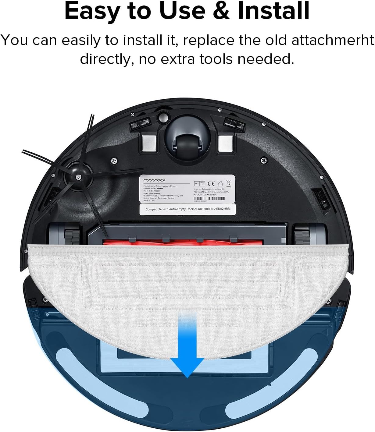 Mop Cloth or S8+ & S8 & S7 MaxV Robot Vacuum 2 Pcs