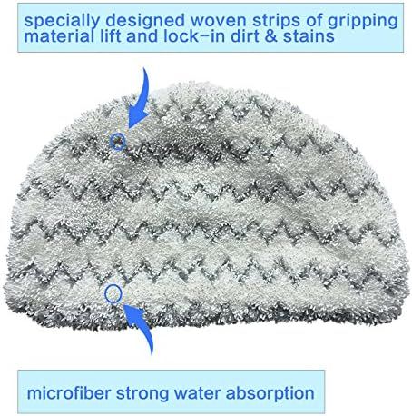 10PK Replacement Pads Compatible with Bissell Powerresh Steam Mop 1940 1440 1806 1544 2075 2685 Series 19401 19404 19409 1940A 1940 1940N 1940T 1940Q 1940W B0006 15441 15443 2181 2814