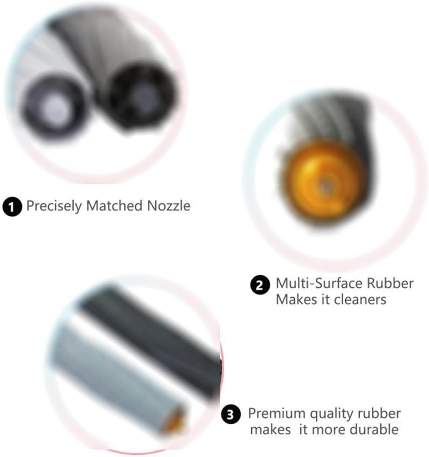 Extractor Roller Side Brushes & Hepa ilters Replenishment Kit Compatible with iRobot Roomba 800 900 Series 805 860 861 870 871 880 890 891 960 980 981 985 Vacuum Replacement Parts