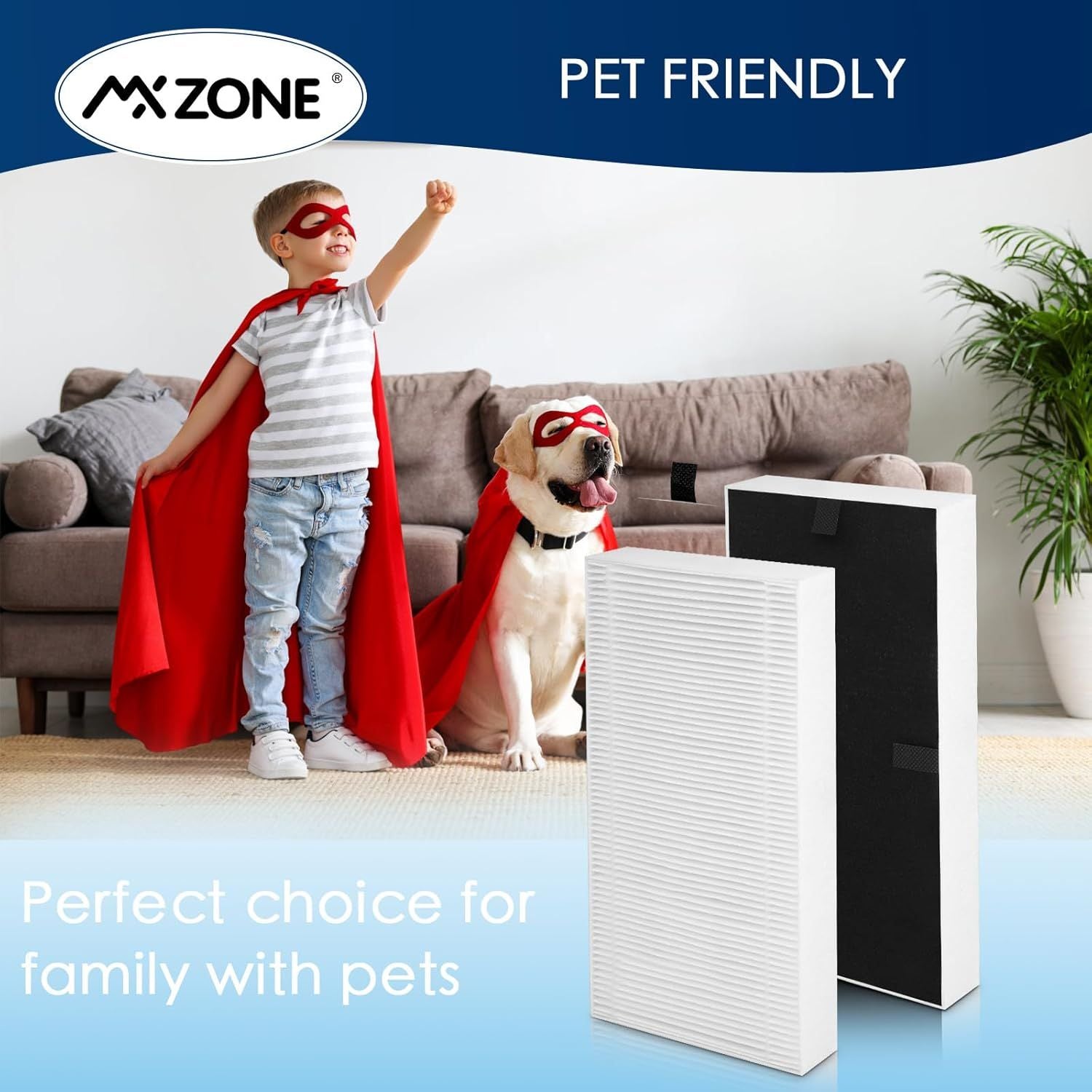 True HEPA ilter Replacement Compatible with ebreze R102B and Honeywell ilter U, HHT270, HHT290 Series Air Puriier