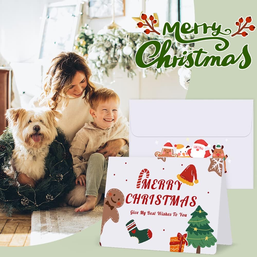 Eupako White Blank Cards and Envelopes 100 Pack - 5x7 Heavyweight Folded Cardstock and A7 Envelopes Self Seal for DIY Greeting Cards, Invitations, Wedding, Baby Shower, Birthday, Thank You Cards