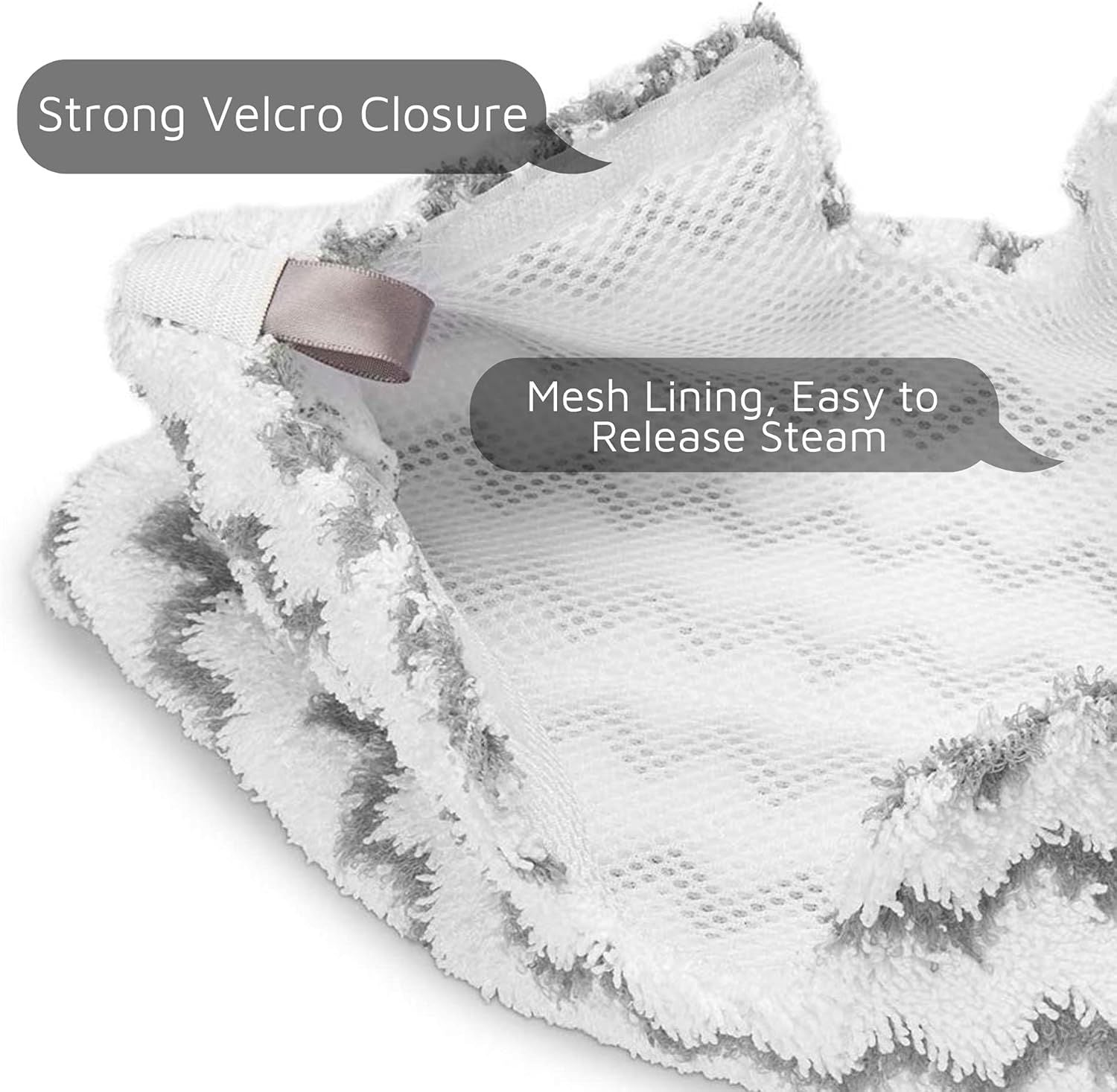 6 Pack Steam Mop Pad or Shark Steam Pocket Mops S3500 Series S3501 S3601 S3550 S3901 S3801 SE450 S3801CO S3601D 2 Sot mop pad+4 scrubby mop pad
