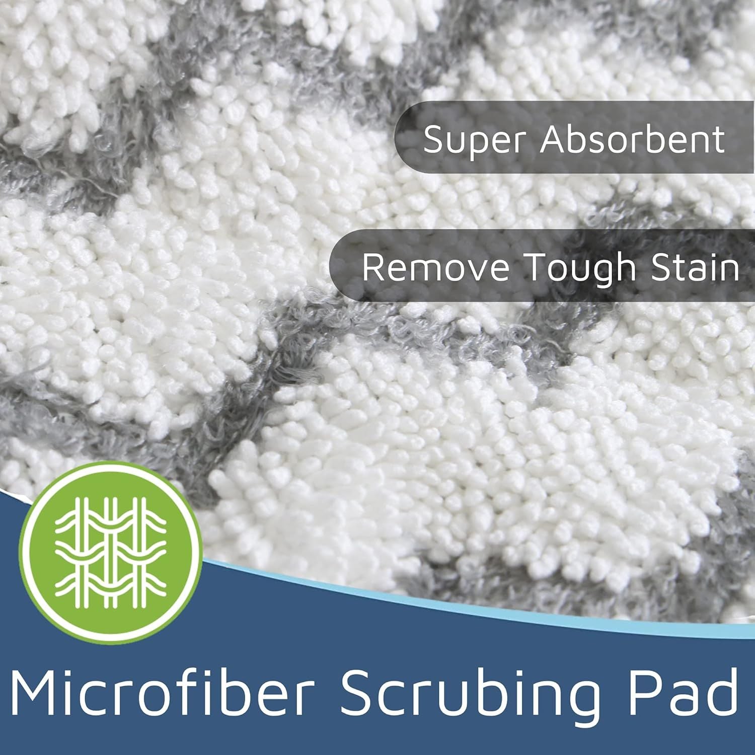 6 Pack Steam Mop Pad or Shark Steam Pocket Mops S3500 Series S3501 S3601 S3550 S3901 S3801 SE450 S3801CO S3601D 2 Sot mop pad+4 scrubby mop pad