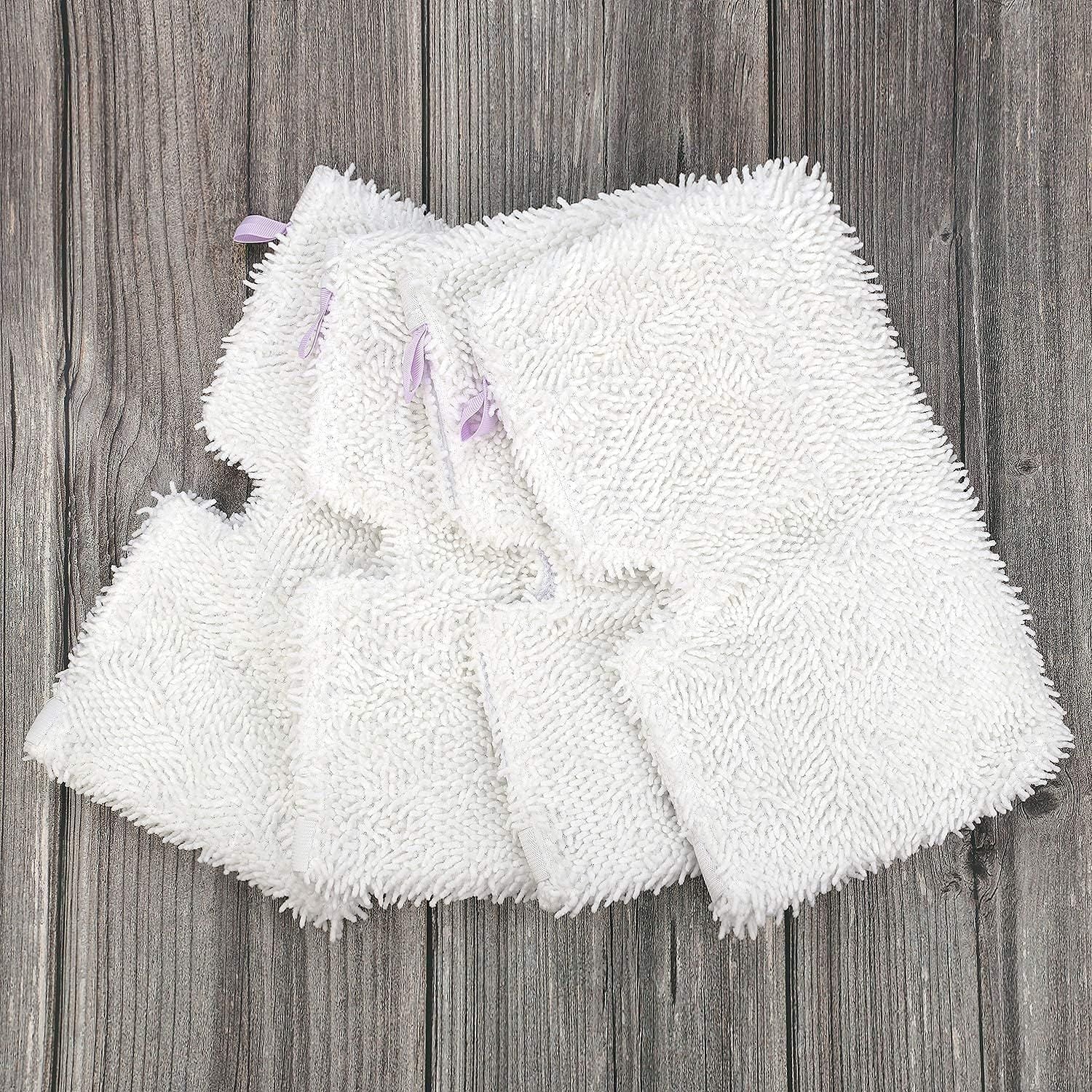 8 Pack Replacement Microiber Mop Pad or Shark Steam Pocket Mops S3500 Series S3501 S3601 S3550 S3901 S3801 SE450 S3801CO S3601D 4 Sot mop pad+4 scrubby mop pad