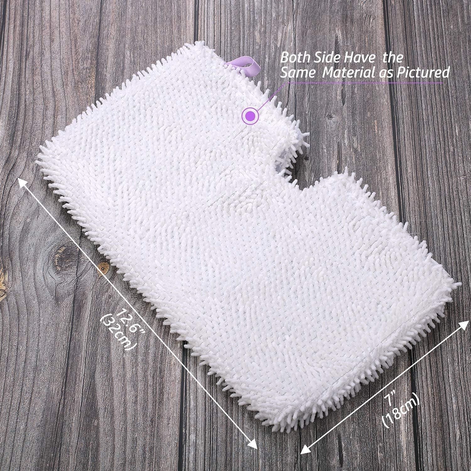 8 Pack Replacement Microiber Mop Pad or Shark Steam Pocket Mops S3500 Series S3501 S3601 S3550 S3901 S3801 SE450 S3801CO S3601D 4 Sot mop pad+4 scrubby mop pad