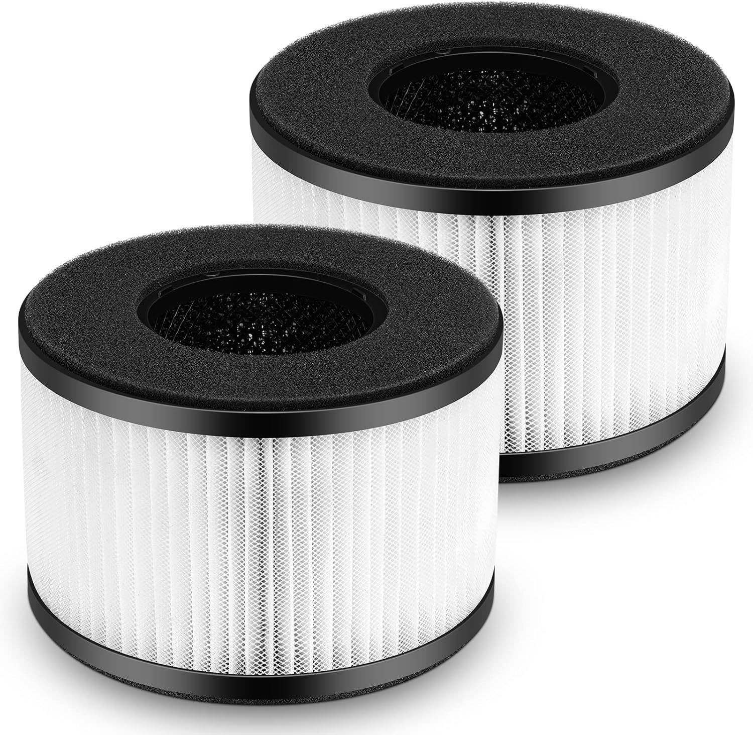 2-Pack BS-03 Replacement ilter Compatibel with PARTU and Slevoo BS-03 Air Puriier Part U & Part X, 3-in-1 iltration System Not it BS-01