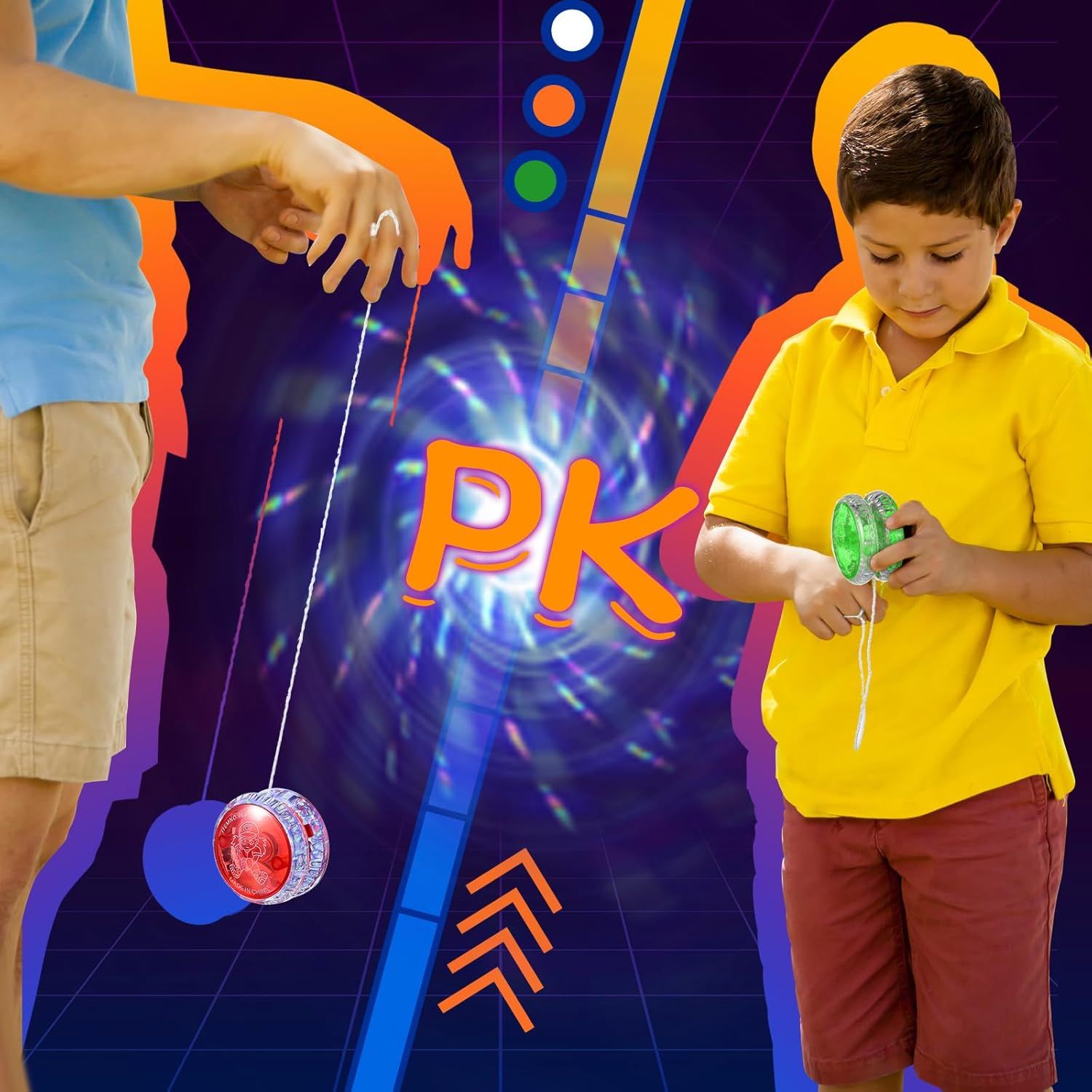 40 Pieces Light up Yo Yo Bulk, LED Responsive Ball Colorul Plastic Light up Party avors or Birthday Bag illers Carnival Prizes