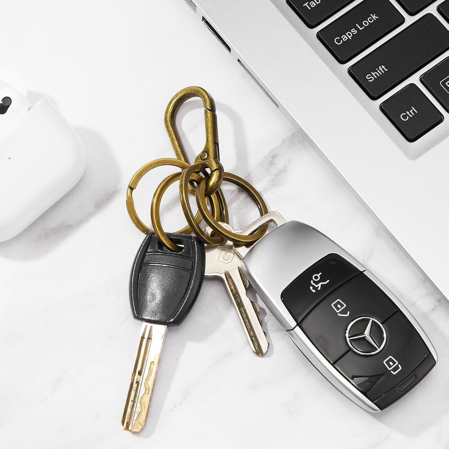 Metal Keychains Keyring Key Organizer Key Chain Clip for Home Key