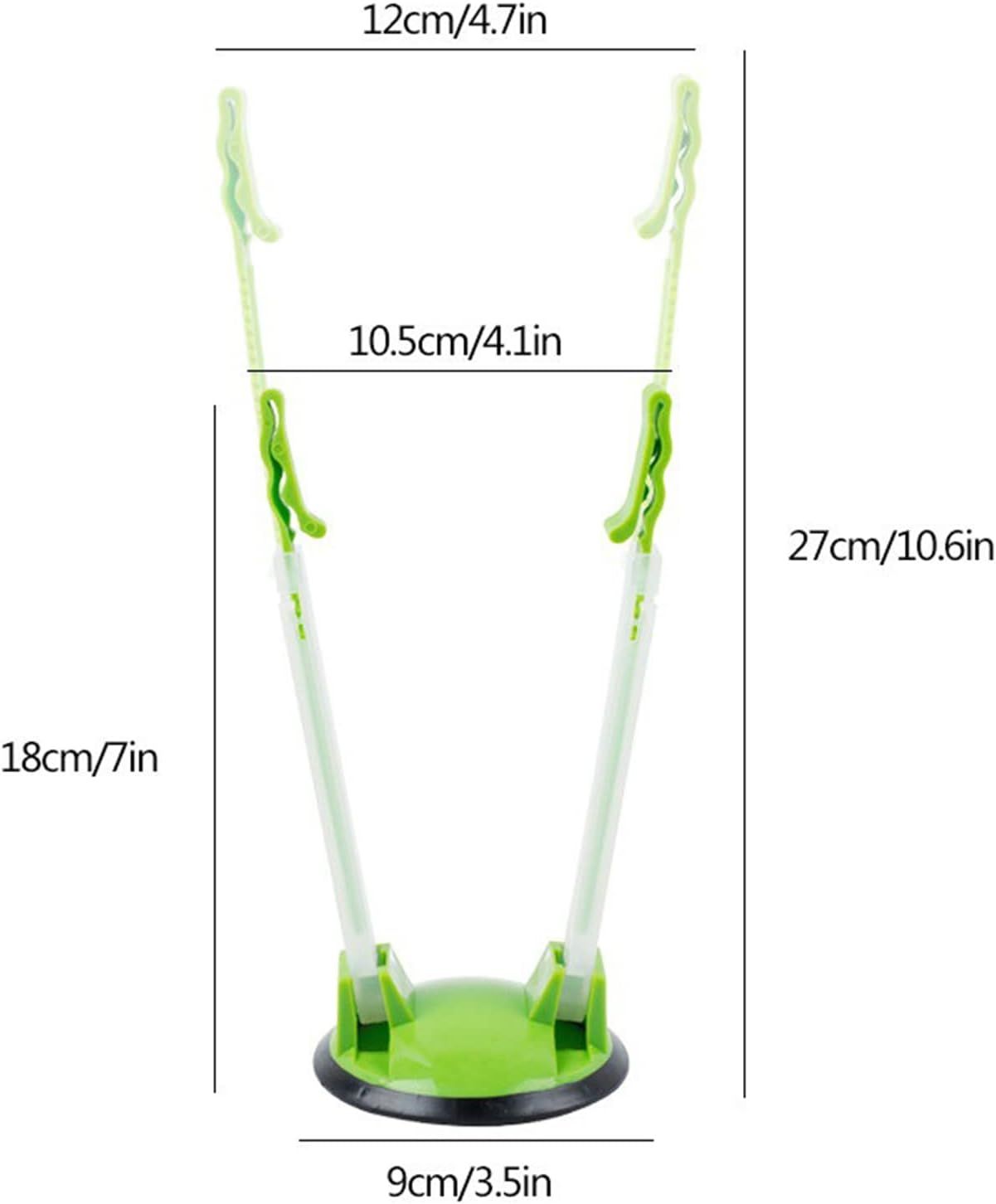 Baggy Rack - 8 colors ,Food Storage Bags Clip, For Food Prep Bag/Plastic Freezer Bag/Ziploc Bag Holder Stand,Meal Planning/prep Bag Holders.