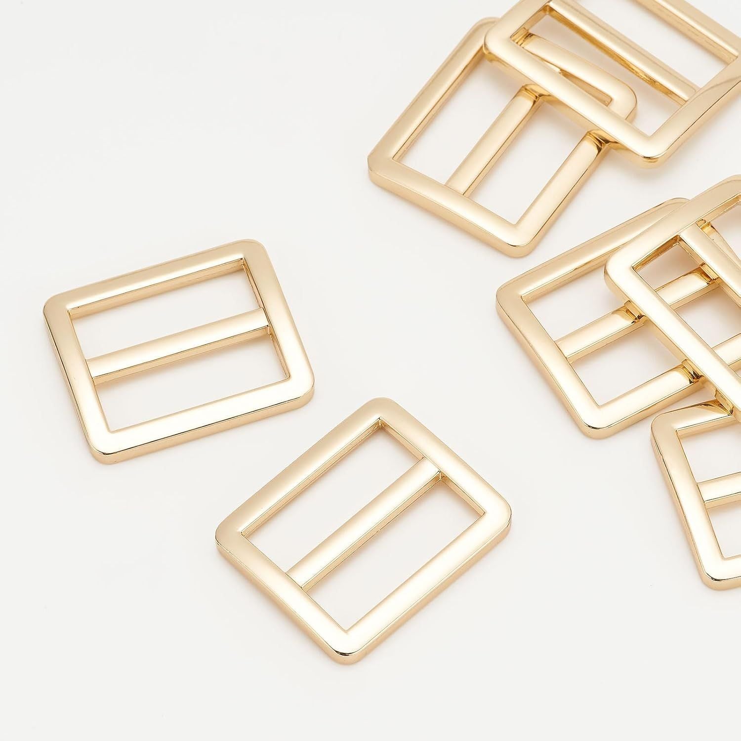 Metal Buckles Adjustable Slide for Purse Bag Hardware Making Supplies Backpack replacement Belt
