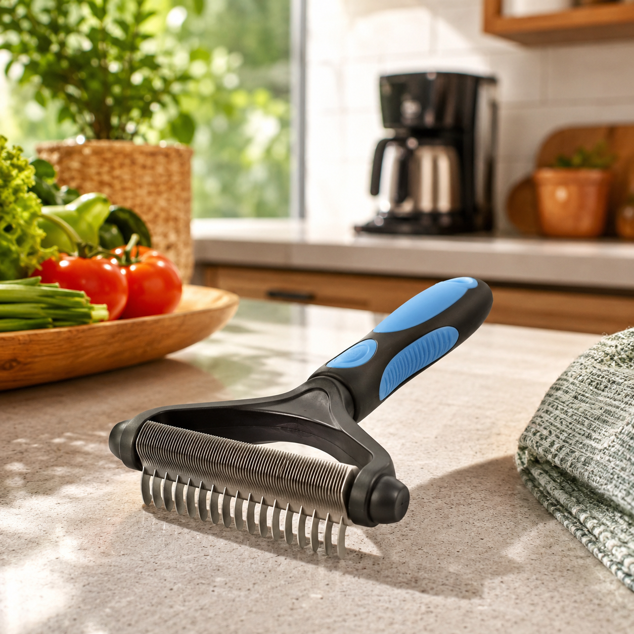 Maxpower Planet Pet Grooming Brush - Double Sided Dematting