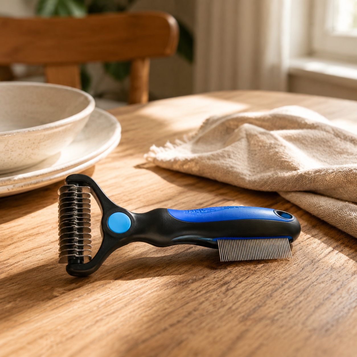 Maxpower Planet Pet Grooming Brush - Double Sided Dematting