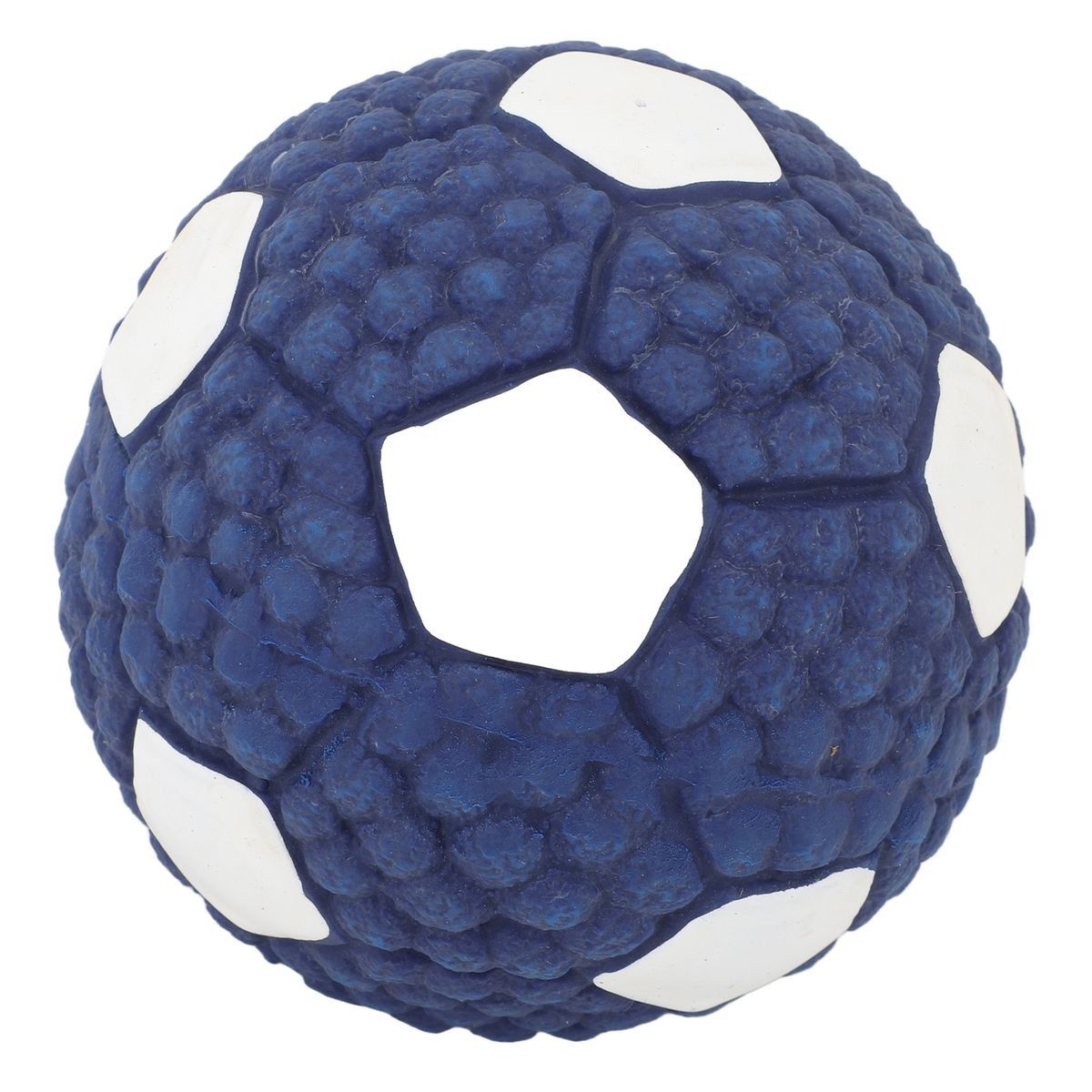 Dog Squeaky Soccer Ball Interactive Safe Portable Squeaky Dog Chew Toy