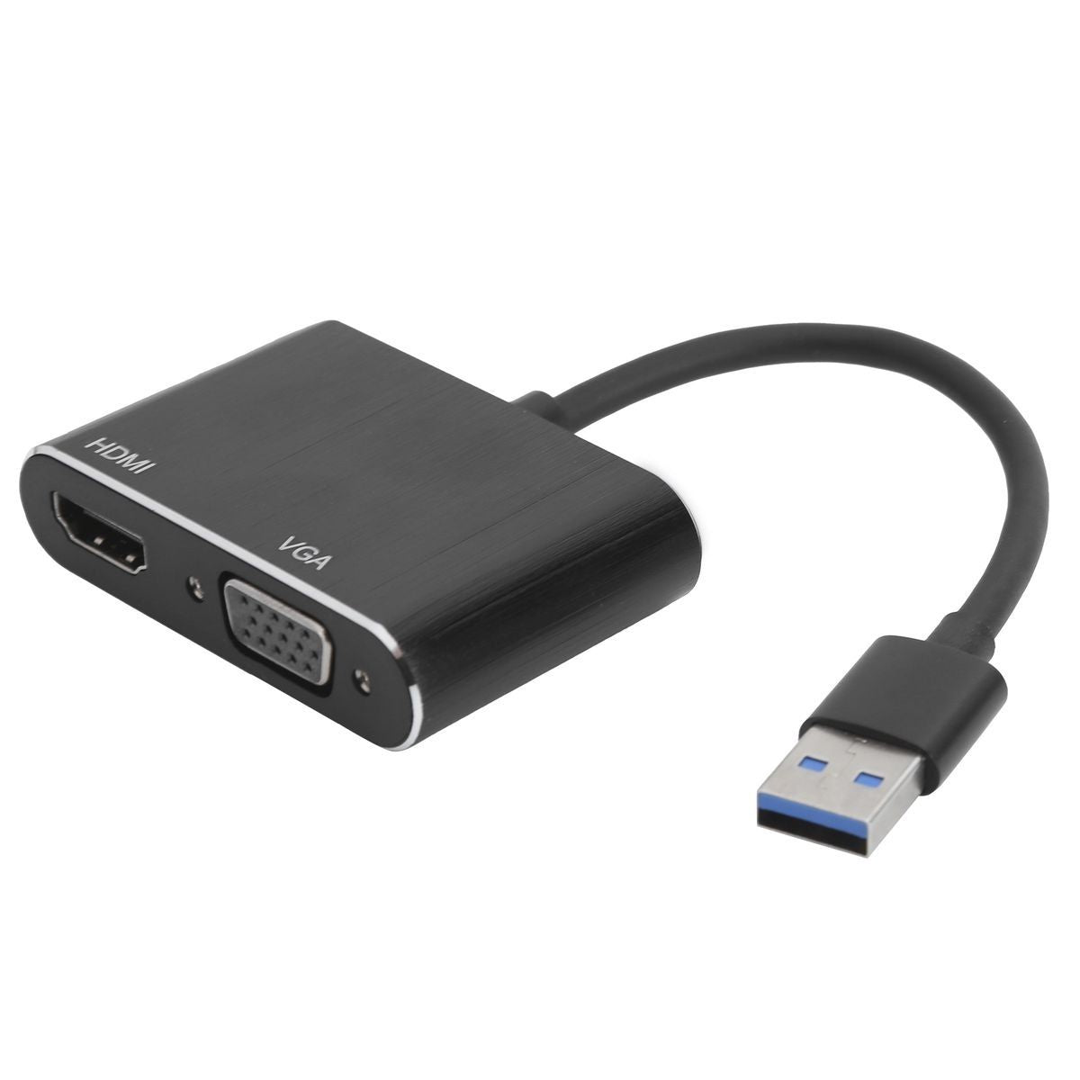USB3.0 to VGA/HDMI Adapter Power Adapter Display Expansion Dock Computer Ac