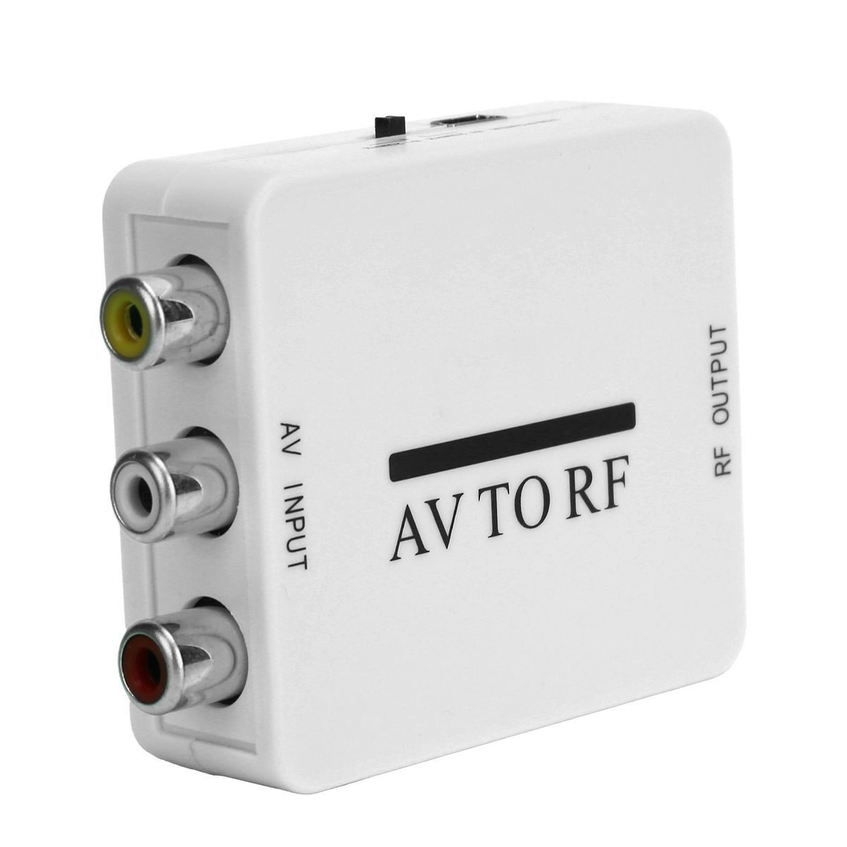 Video Adapter Mini Audio Adapter TV Amplifier RCA AV CVSB to RF 67.25MHz 61
