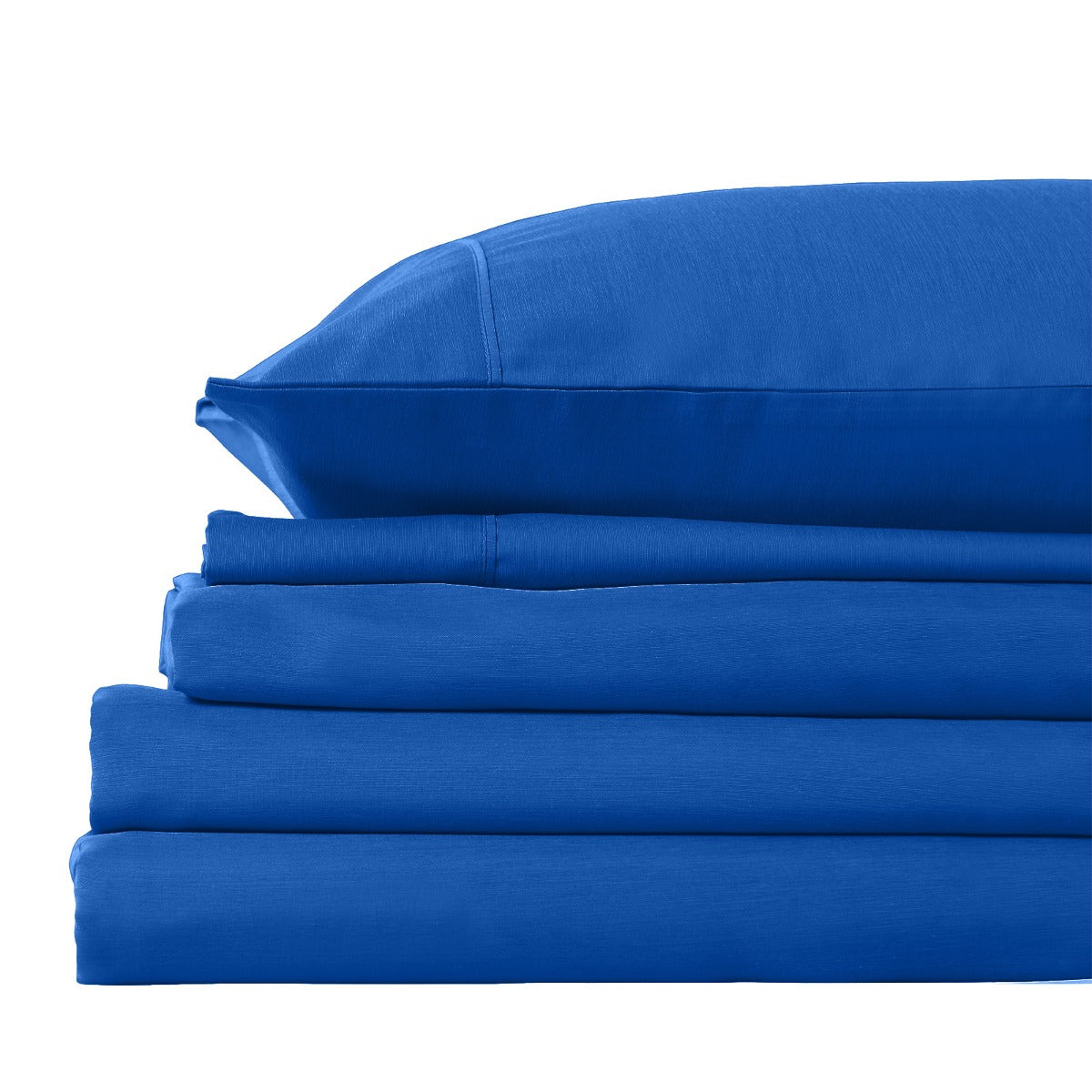 2000TC Bamboo Cooling 3pc Queen Sheet Set - Royal Blue