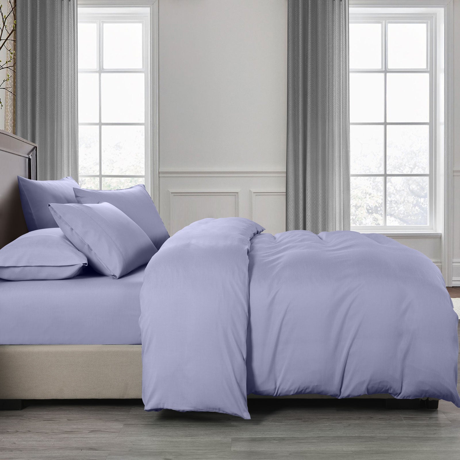 Bamboo Blend 2000TC 6-Piece Sheet & Quilt Set, Double, Royal Comfort