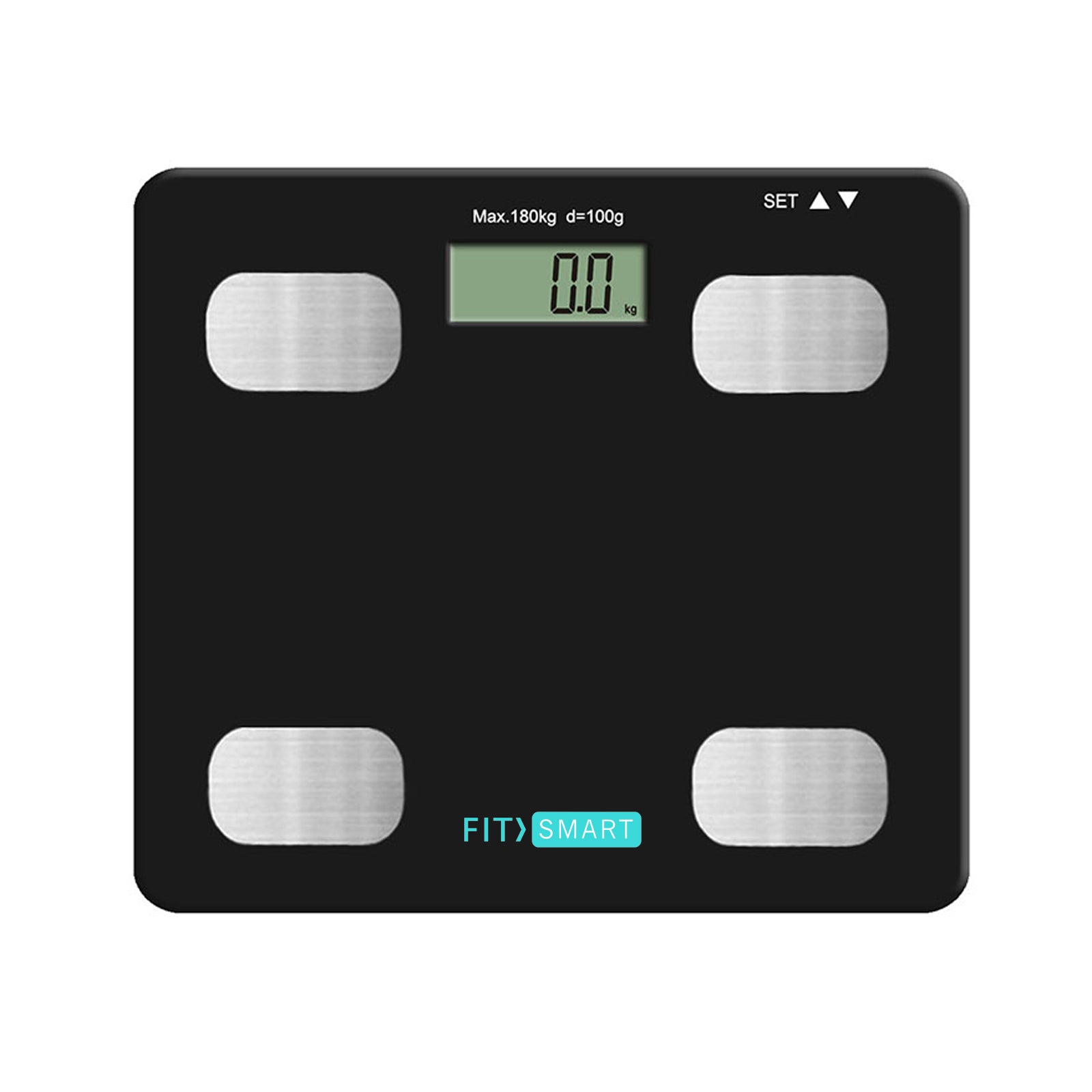 High-Precision Multi-Function Body Fat Scale with LCD, Fit Smart