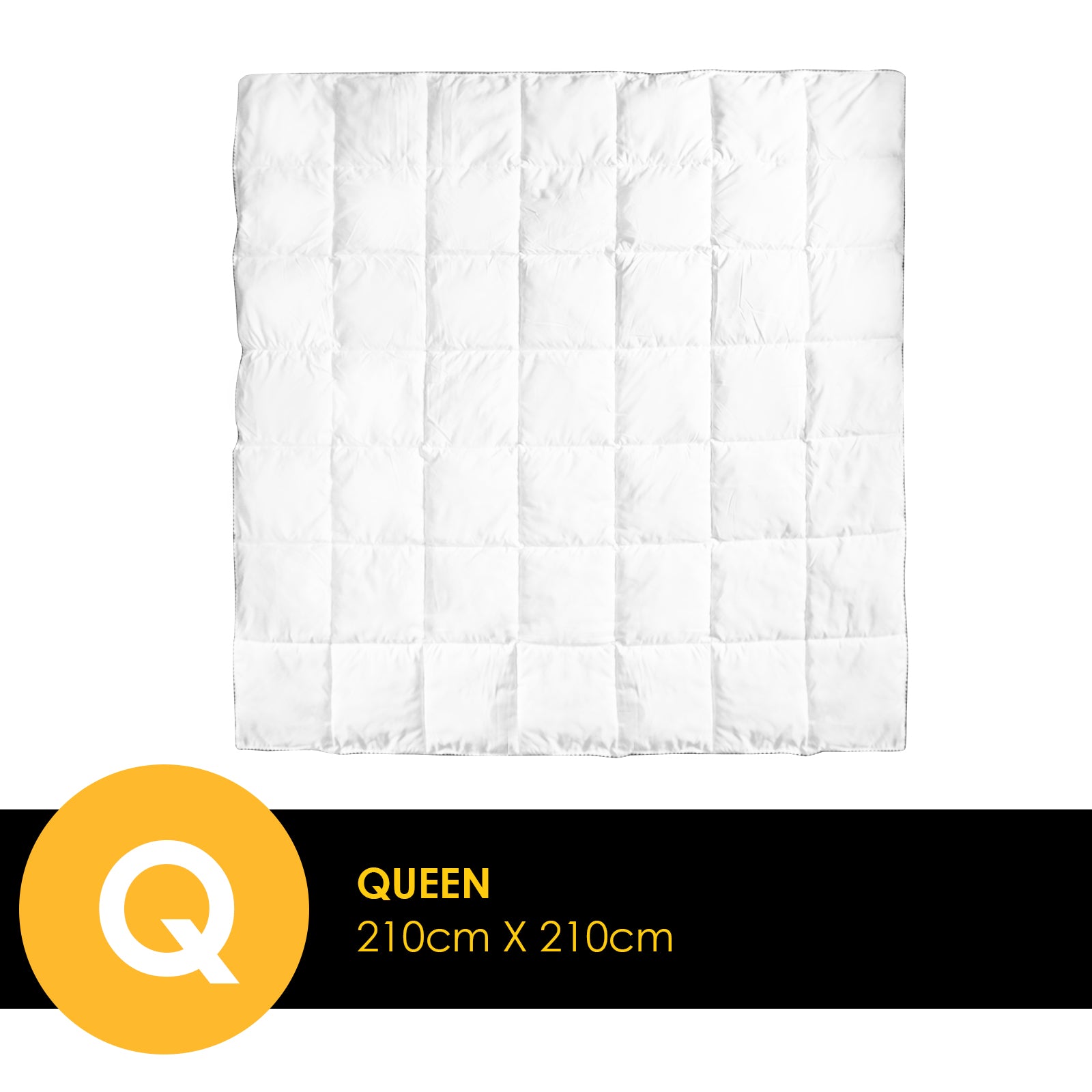 Moisture-Wicking Bamboo Blend Quilt 250GSM – Queen, Royal Comfort