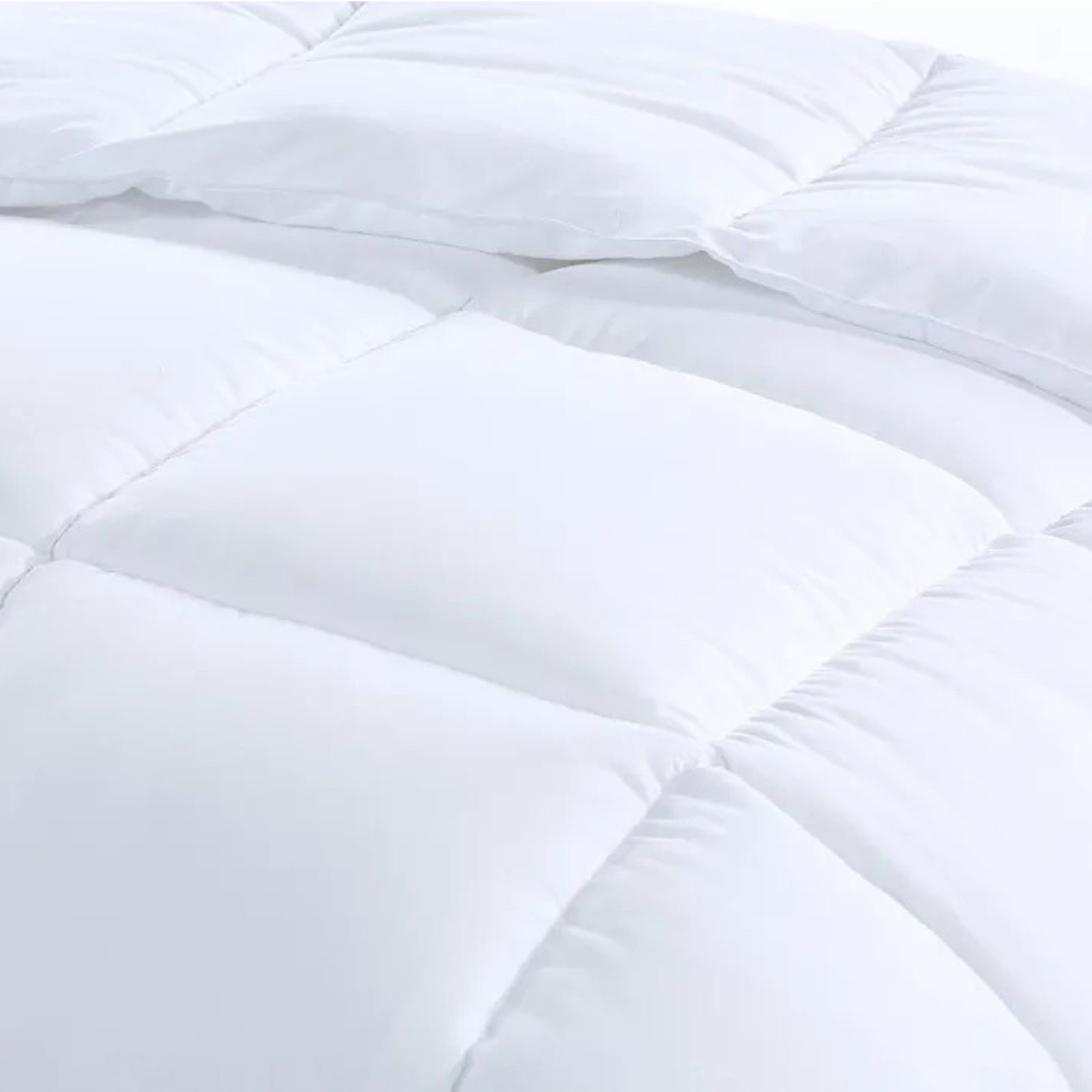 Royal Comfort 800GSM Silk Blend Quilt Duvet Ultra Warm Winter Weight - Single - White