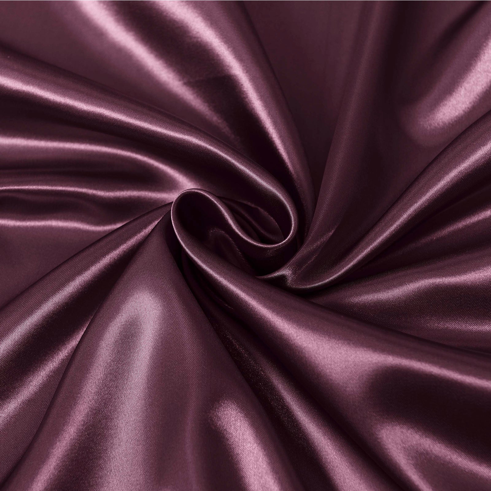 Royal Comfort Satin Sheet Set 3 Piece Fitted Sheet Pillowcase Soft - King - Malaga Wine