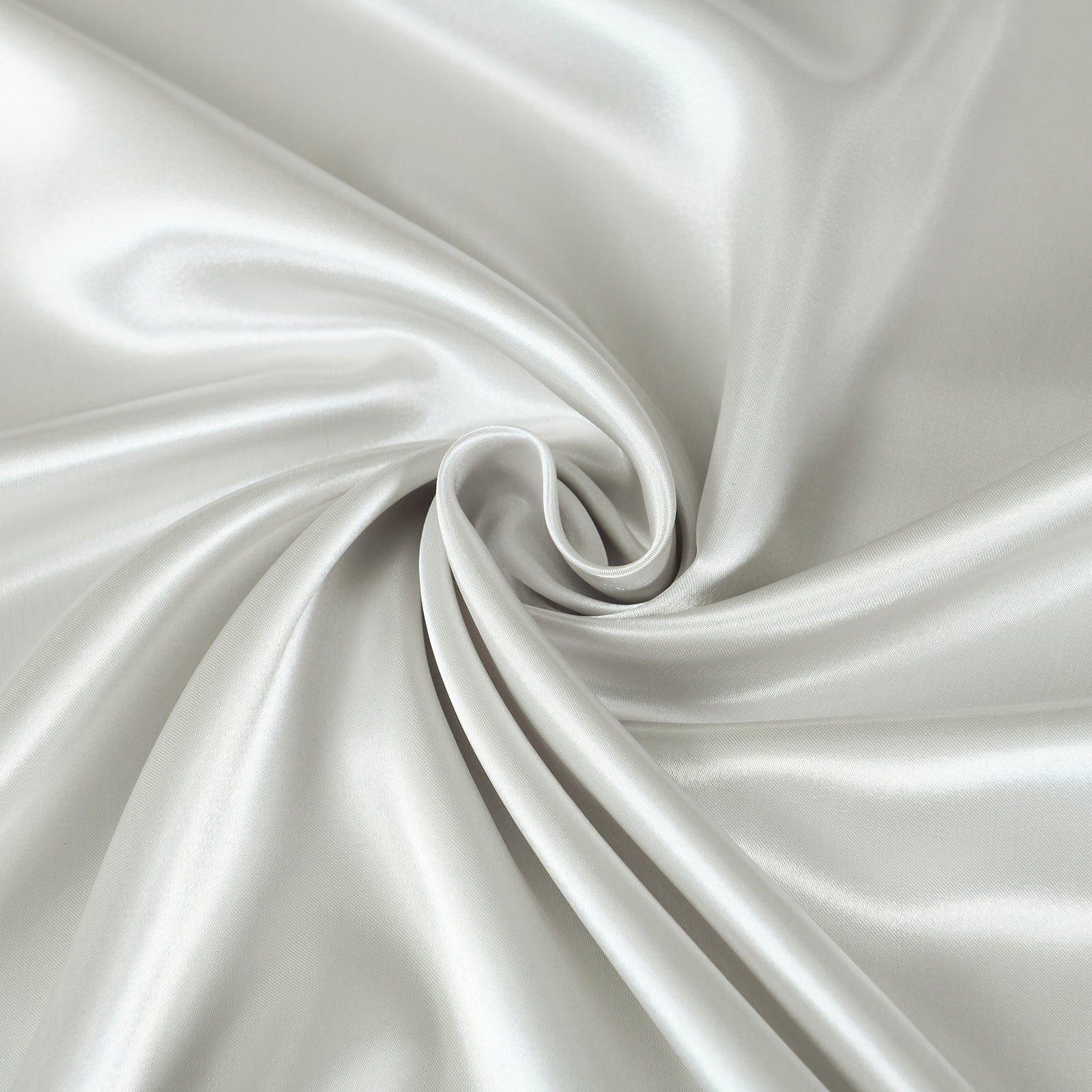Royal Comfort Satin Sheet Set 3 Piece Fitted Sheet Pillowcase Soft - King - Silver