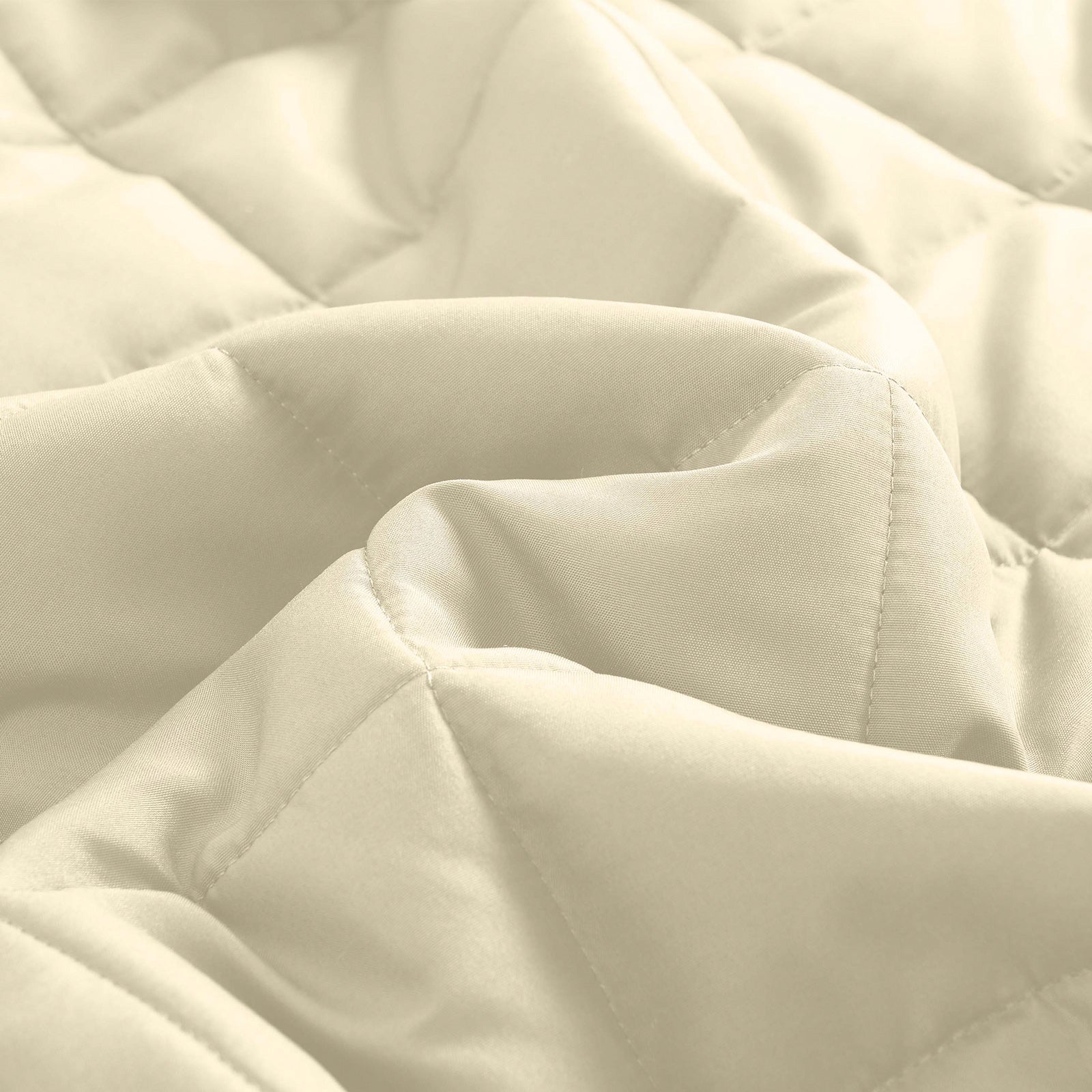 Soft Breathable 3 Piece King Coverlet Set - Beige | Royal Comfort