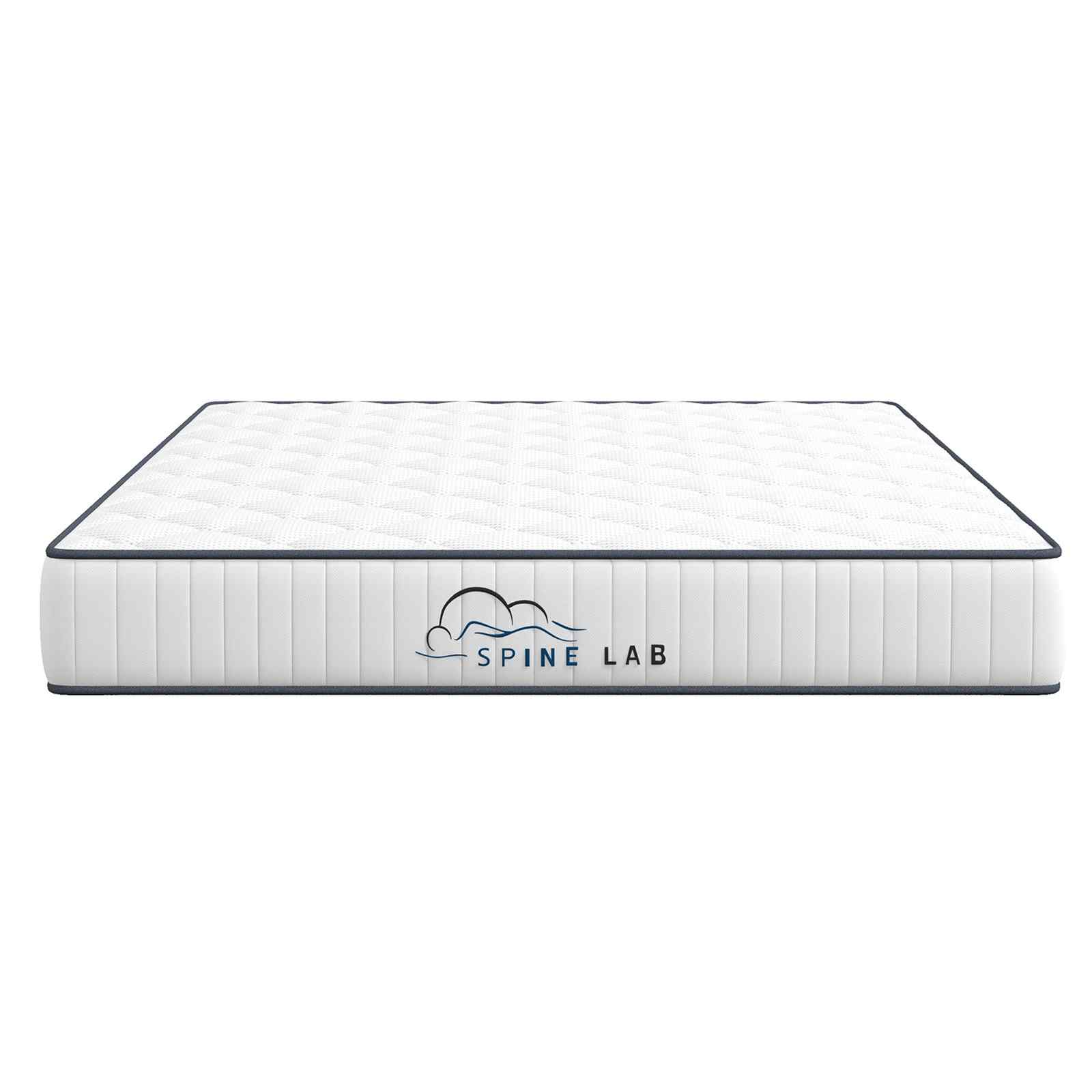 Spine-Lab Mattress 5 Zone 21cm Medium Firm Foam Bonnell Spring - King Single - White