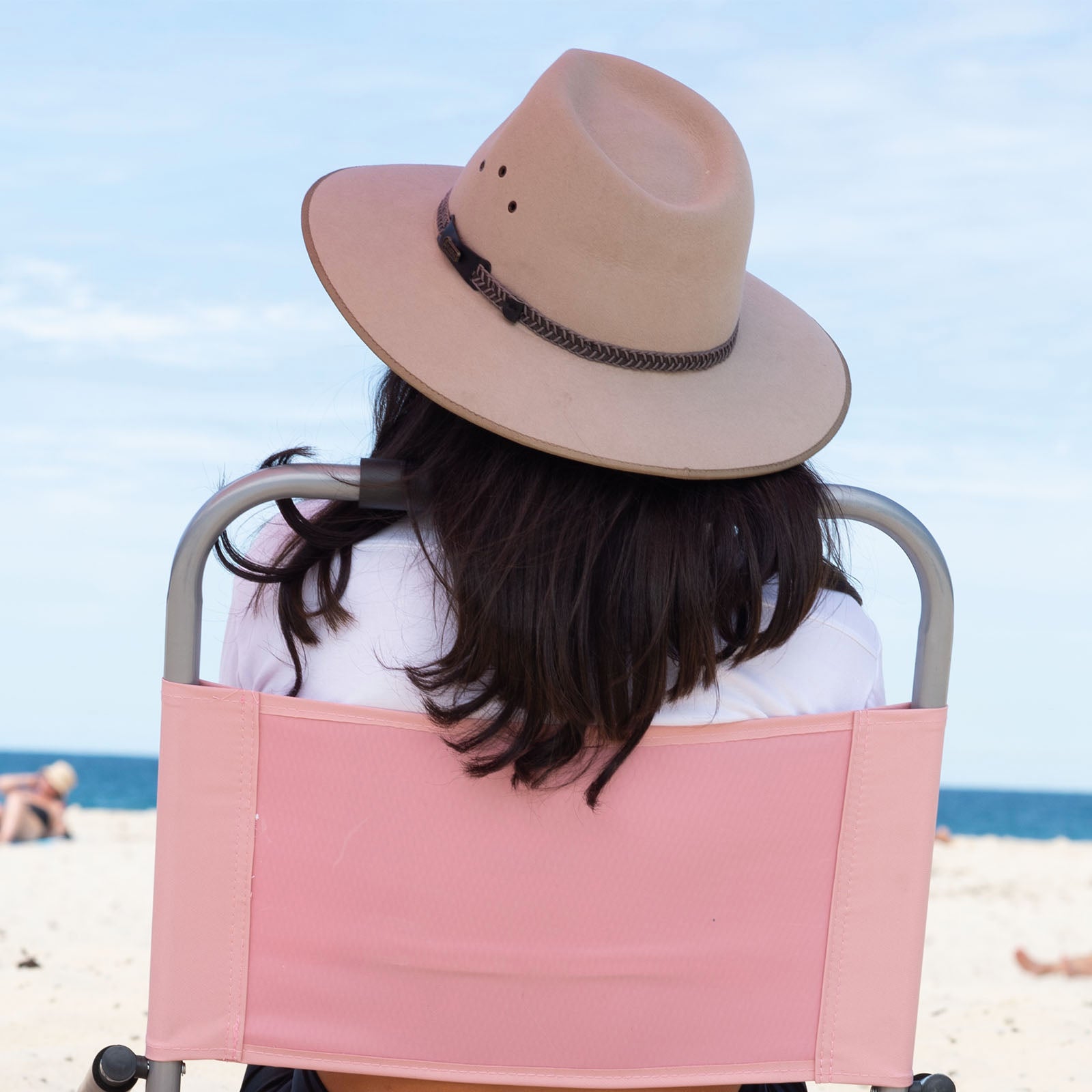 Foldable Low Profile Beach Chairs 2 Pack - Dusty Rose, Havana