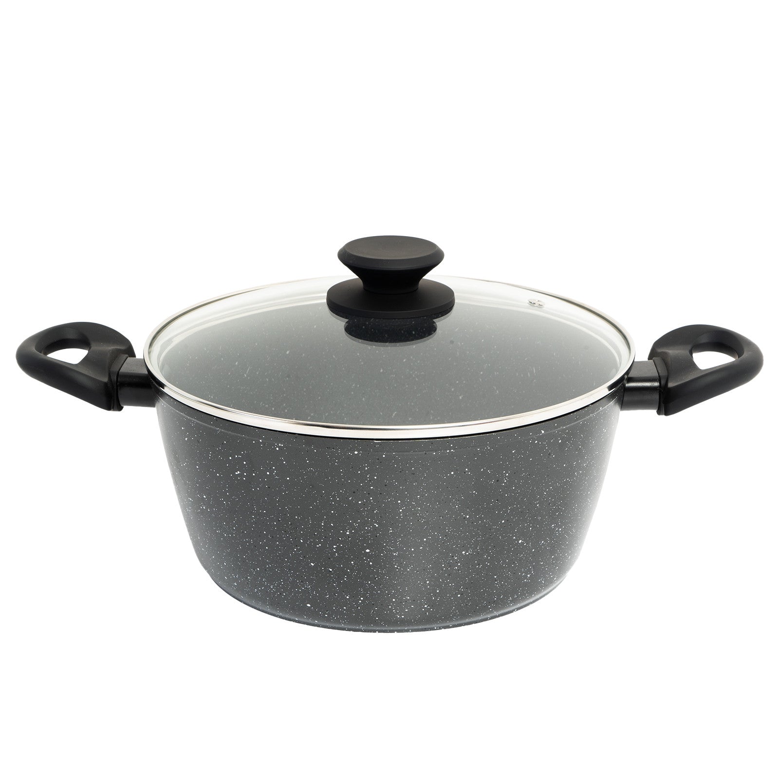 Nonstick Forged Casserole Pan 24cm With Lid, Stonechef