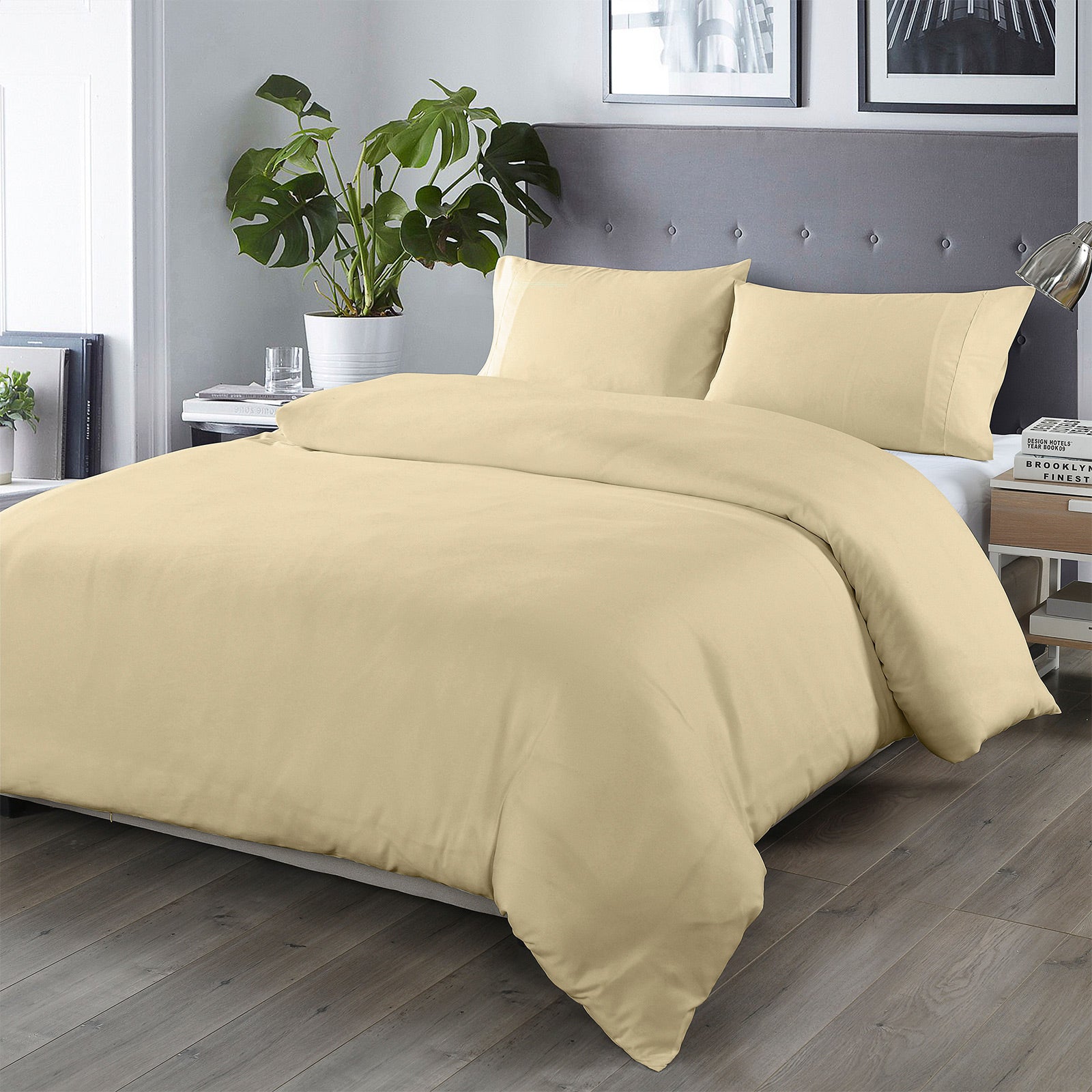 Bamboo Blend 1000TC Ultra Soft Quilt Cover Set - Double