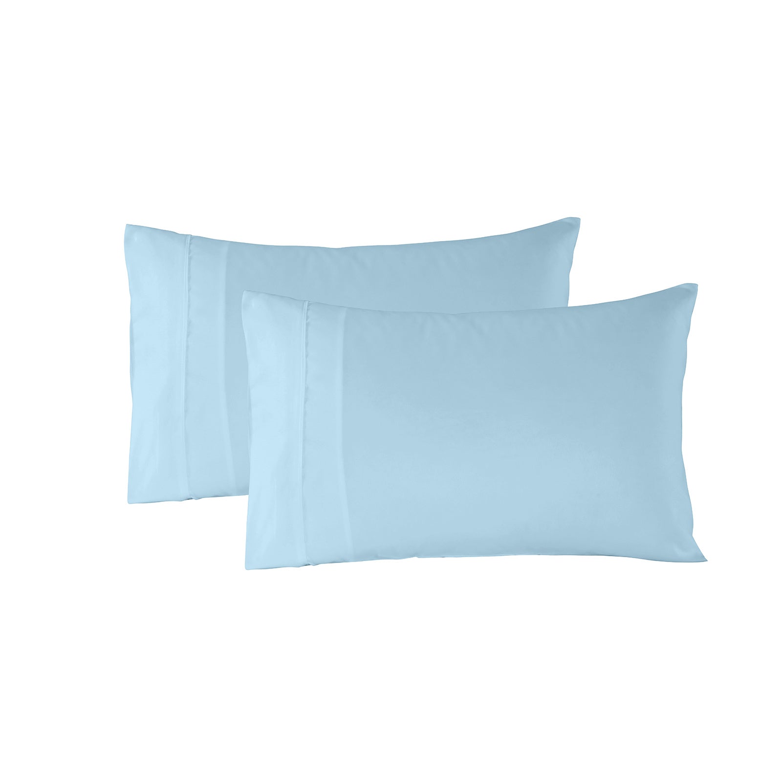 Royal Comfort 1200 Thread Count Sheet Set 4 Piece Ultra Soft Satin Weave Finish - King - Sky Blue