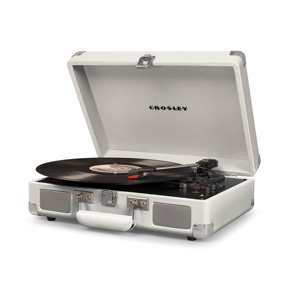 Bluetooth Portable Turntable w/ Speakers & Pitch Control