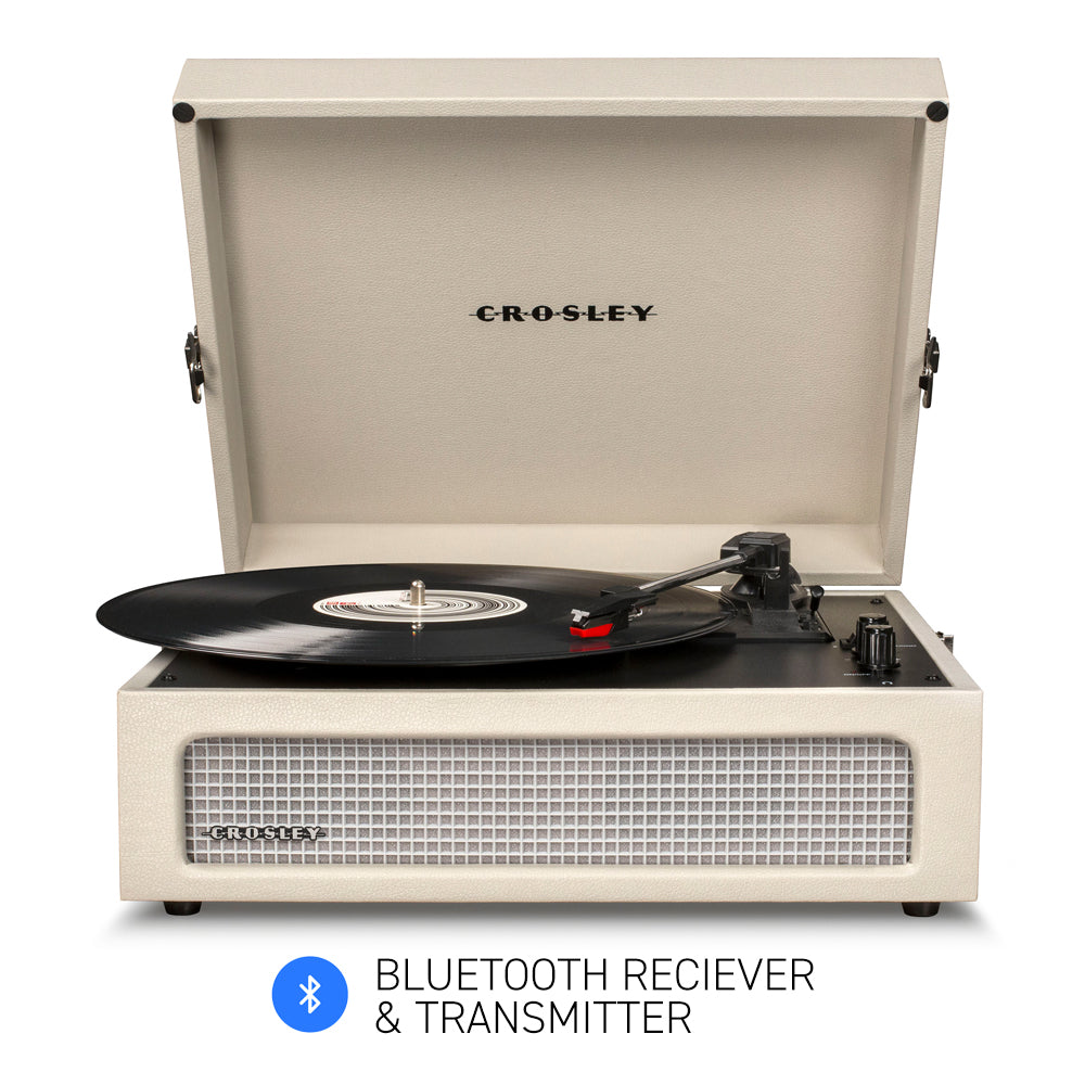 3-Speed Portable Bluetooth Turntable with Stereo Speaker - Crosley