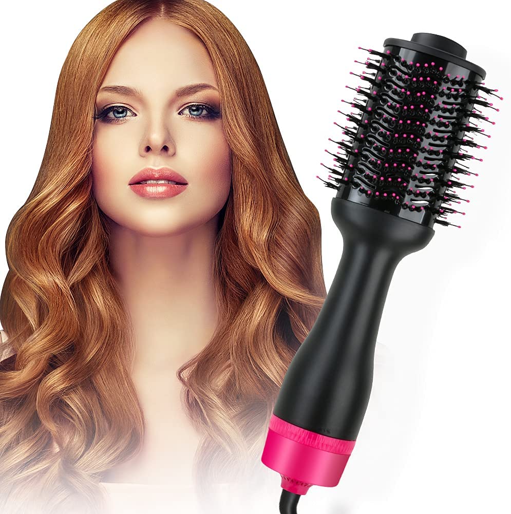 4 in 1 Ionic Hair Dryer Brush with 3 Temp Settings