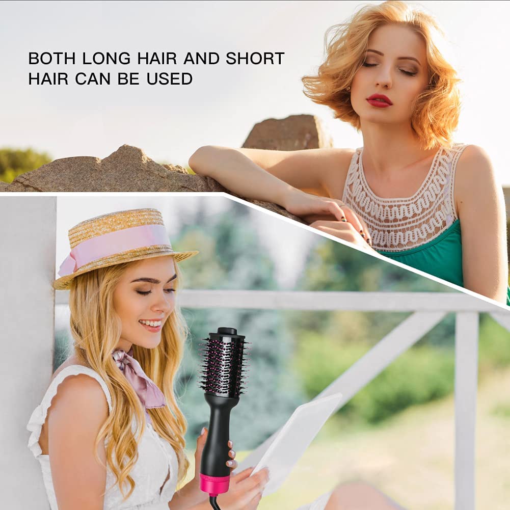 4 in 1 Ionic Hair Dryer Brush with 3 Temp Settings