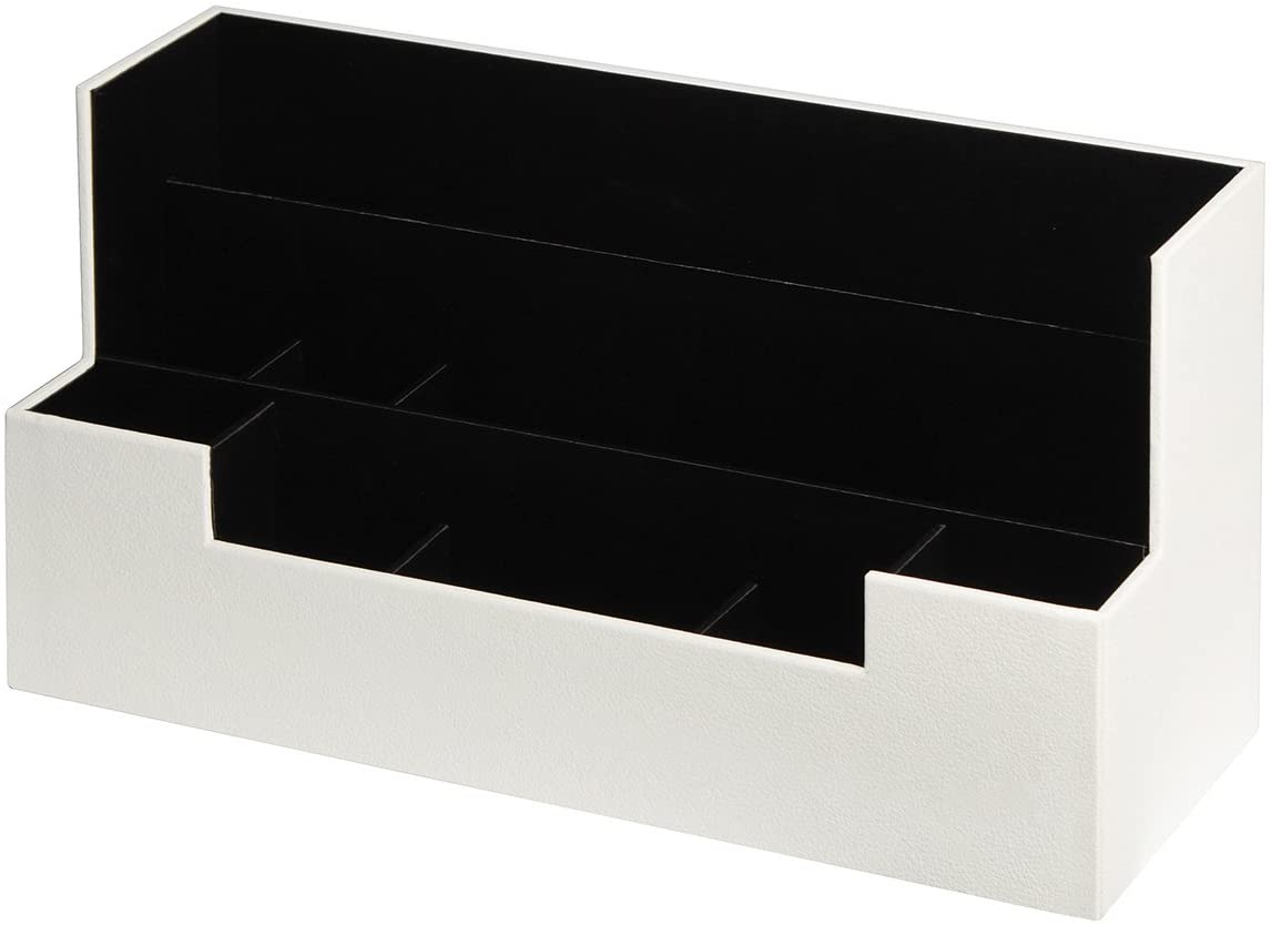 Desk Supplies Office Organizer Caddy White