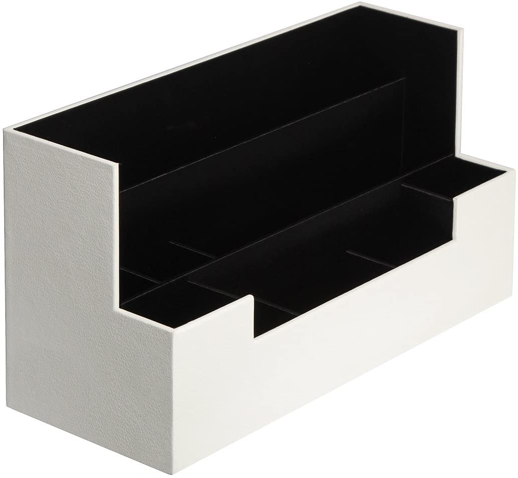 Desk Supplies Office Organizer Caddy White