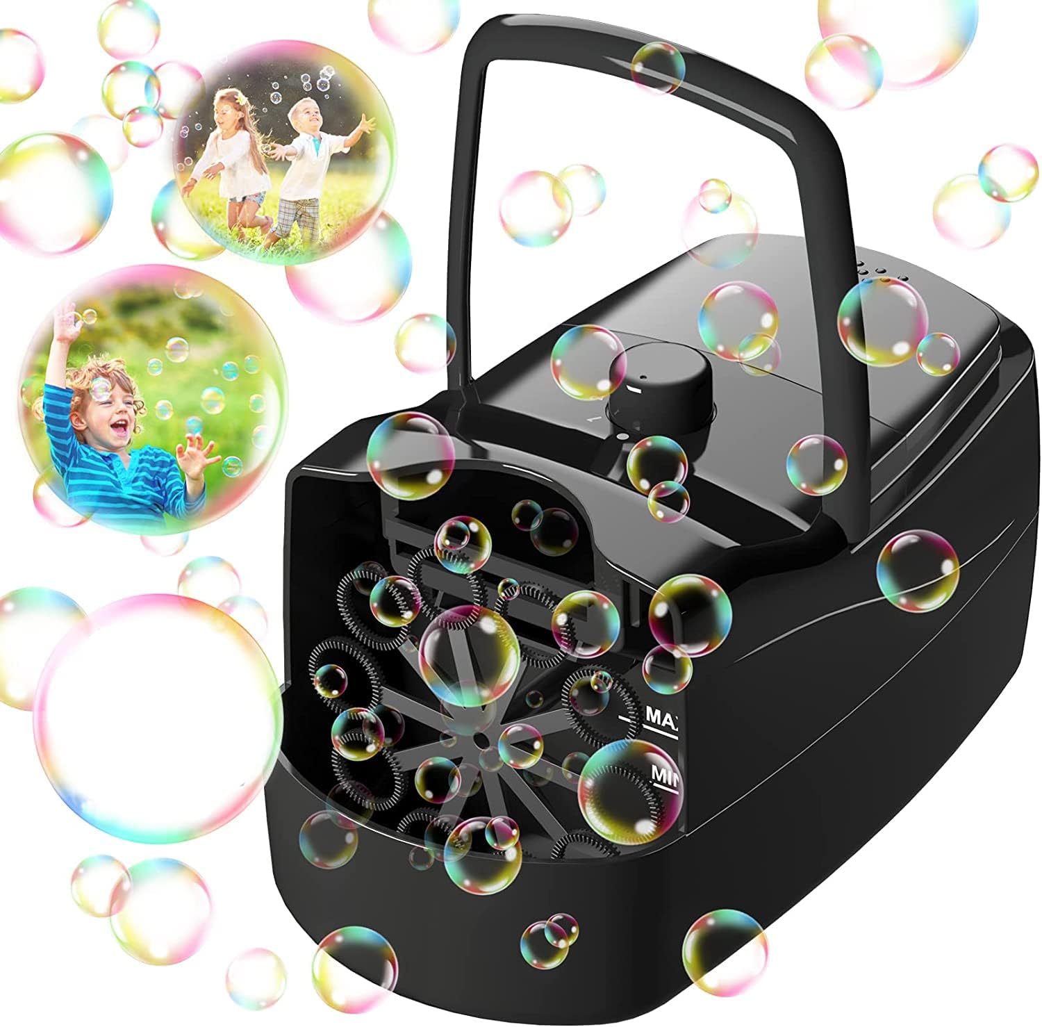 Automatic Bubble Machine, 5000 Bubbles/Min, USB Powered