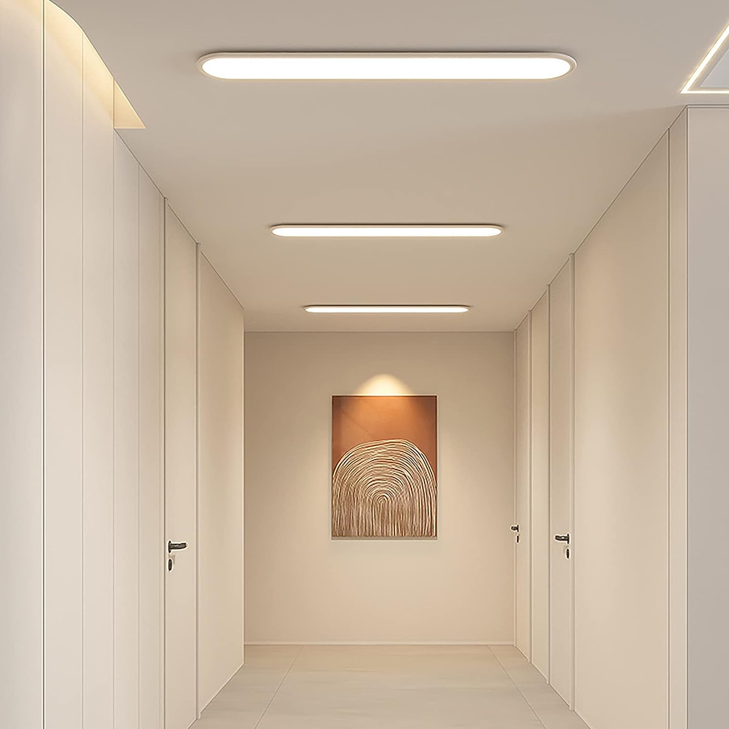 Dimmable Ultrathin 48W LED Ceiling Light, 3000-6500K, CRI 97