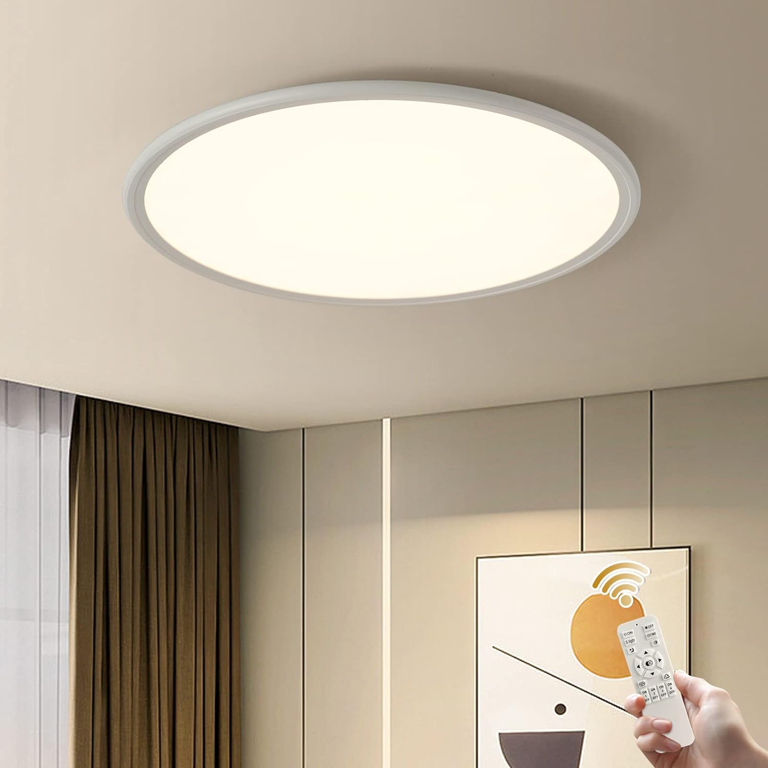 Dimmable Anti Blue 35W LED Ceiling Light, 2100 Lumens