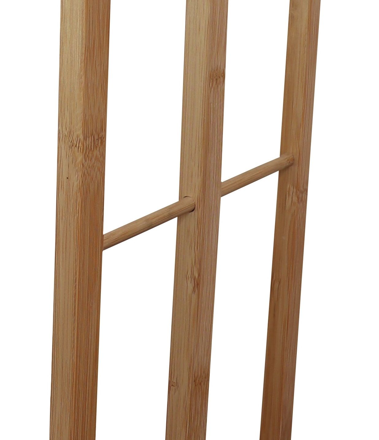 Eco-Friendly 3-Tier Bamboo Towel Rack Holder for Bath & Bedroom