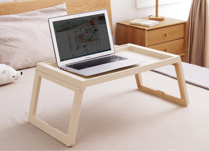 Anti-Slip Folding Laptop Bed Desk, Easy to Clean, 1 kg